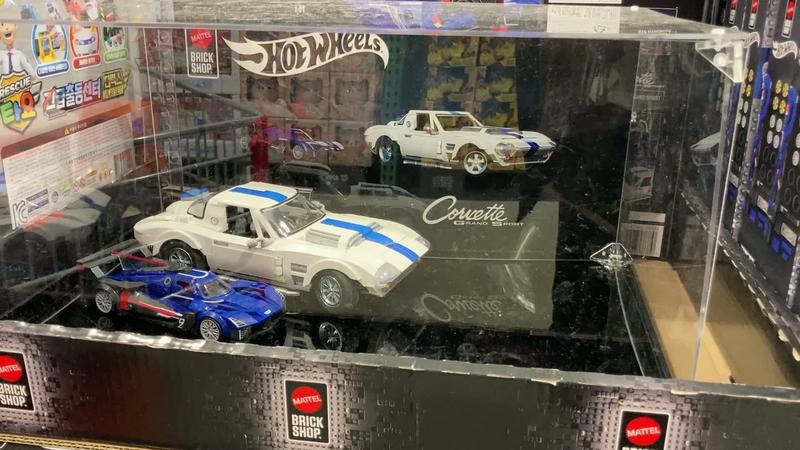 MATTEL brick SHOP  핫휠 브릭레이스카 캐딜락 & 콜벳