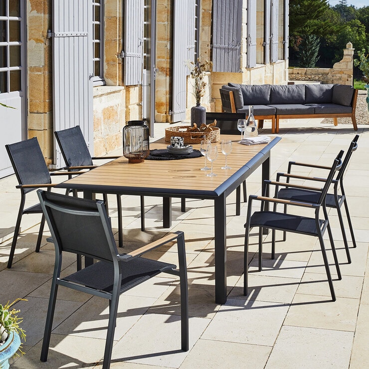 프롤로이시르 루이지애나 다이닝 세트 7-piece