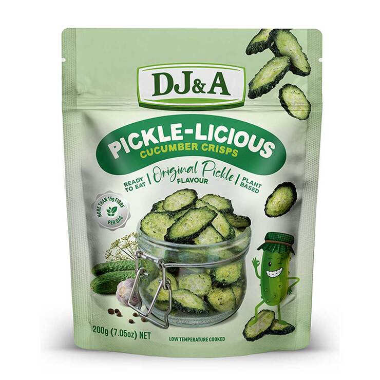 DJ&A PICKLE-LICIOUS 피클칩 200g