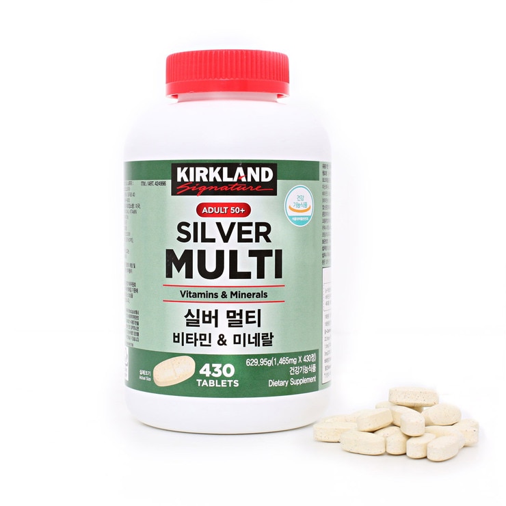 커클랜드 시그니춰 실버멀티비타민＆미네랄1,465mg x 430정