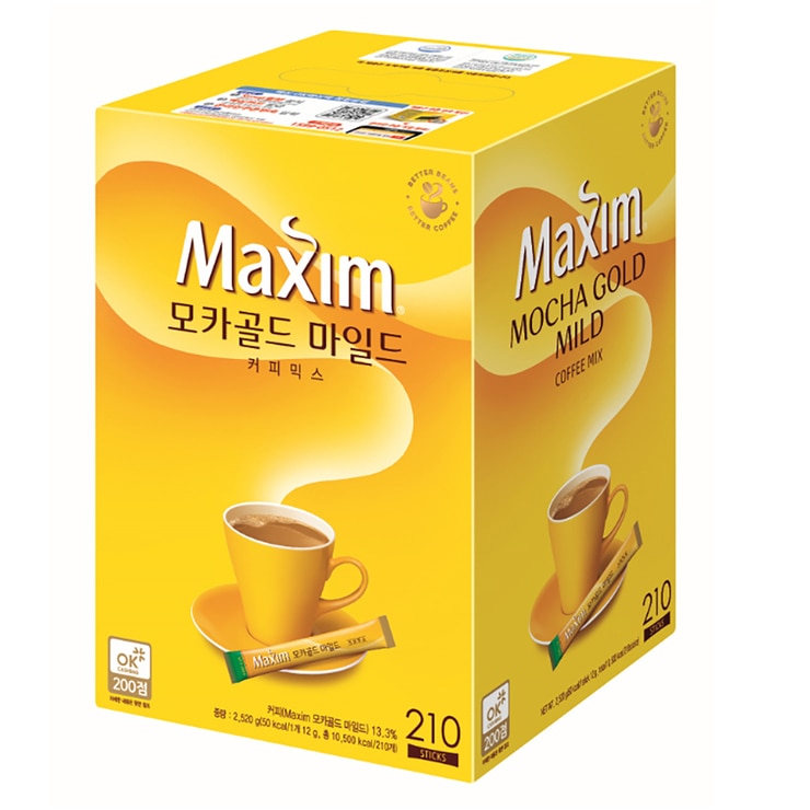 맥심 모카골드마일드커피믹스 12g x 210T x 2