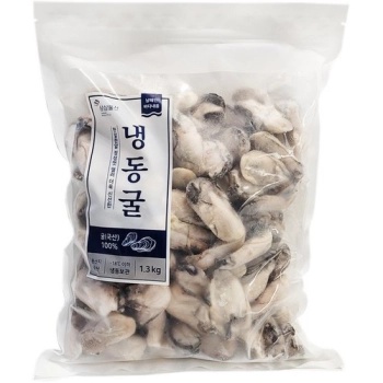 냉동 굴 원산지 : 국내산 1.3KG