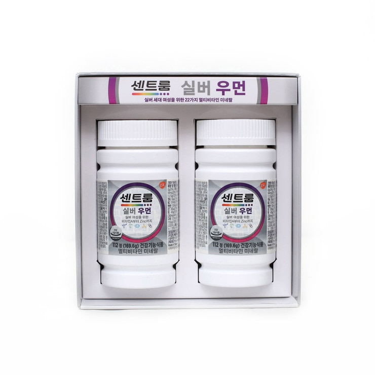 센트룸 실버 멀티비타민 세트112정 x 2병