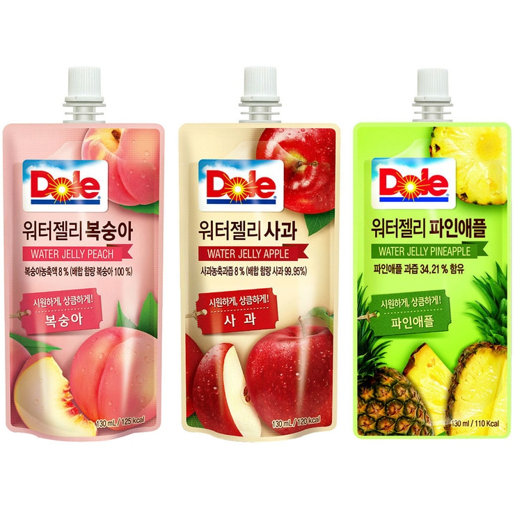Dole워터젤리 130ml x 20개