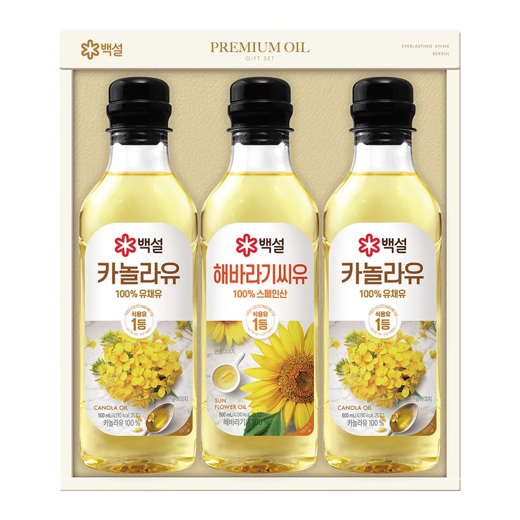 백설 프리미엄 오일 선물세트 14호