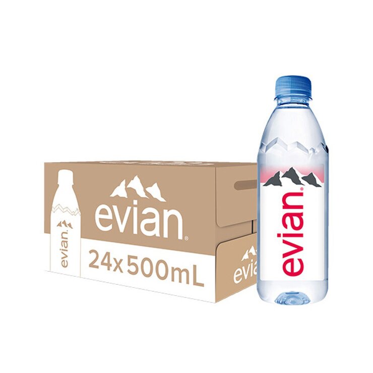 에비앙 천연광천수 500ml x 24