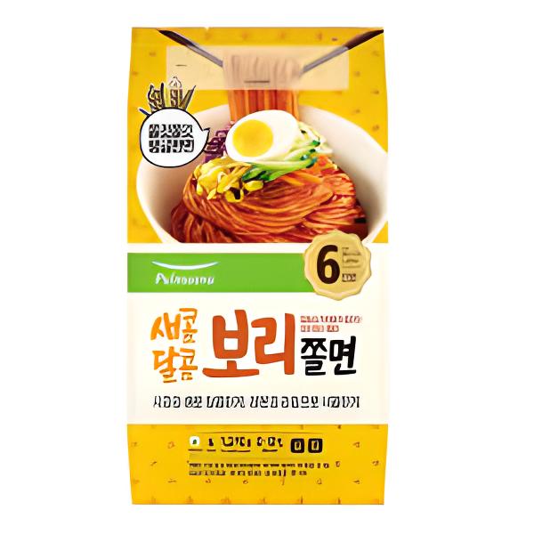 풀무원 보리쫄면 1290G (6인분)