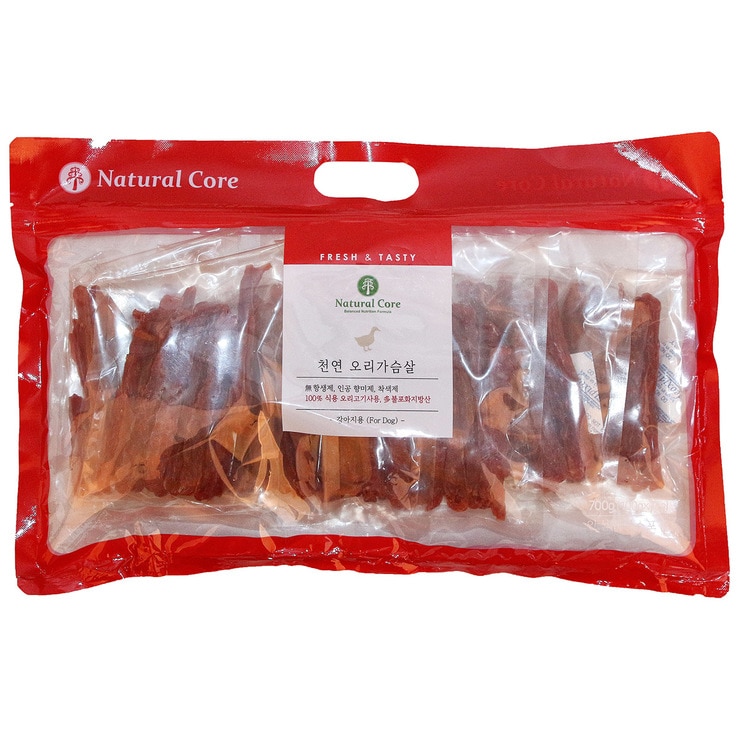 네추럴코어 천연 오리가슴살 700g