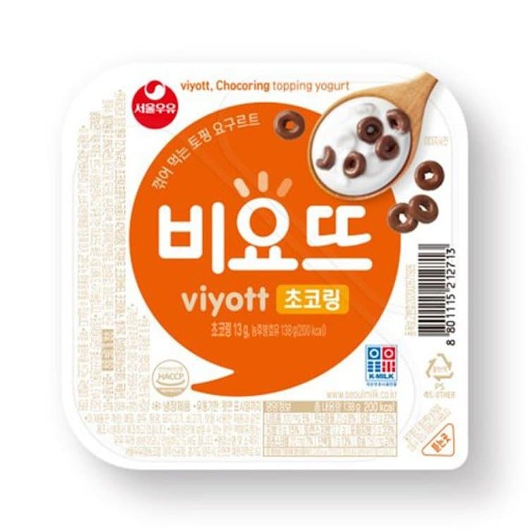 서울우유 비요뜨 초코링 138g x 12