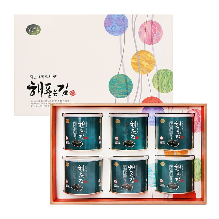 바다소리 해품은 김 6캔x 5세트