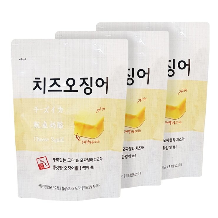 Mama's Choice치즈 오징어 120g x 3