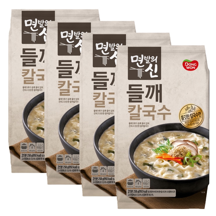 동원들깨칼국수258g x 4