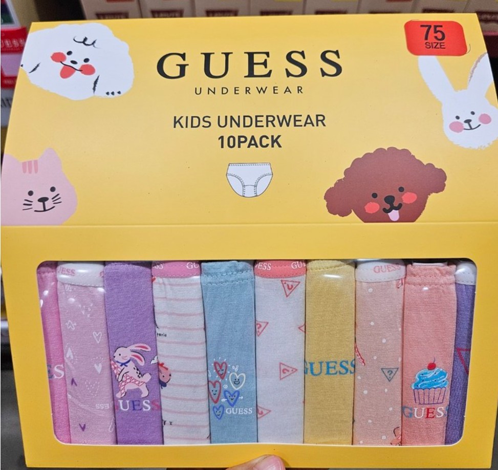 GUESS 아동팬티10매 65 - 85 ASIAN SIZE