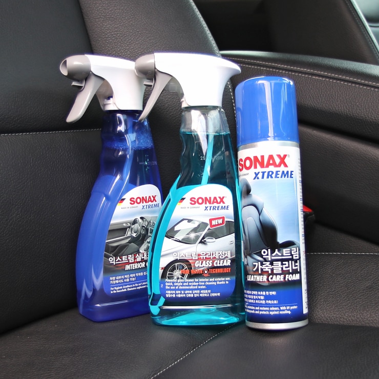 소낙스 익스트림 실내 세차 3종 세트