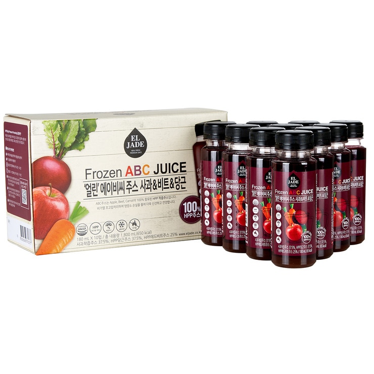 엘제이드얼린ABC주스180ml x 10