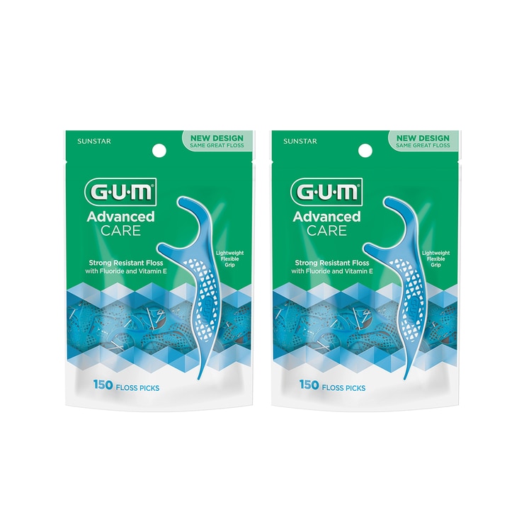 G.U.M 어드밴스드케어 플로서 150개 x 2팩