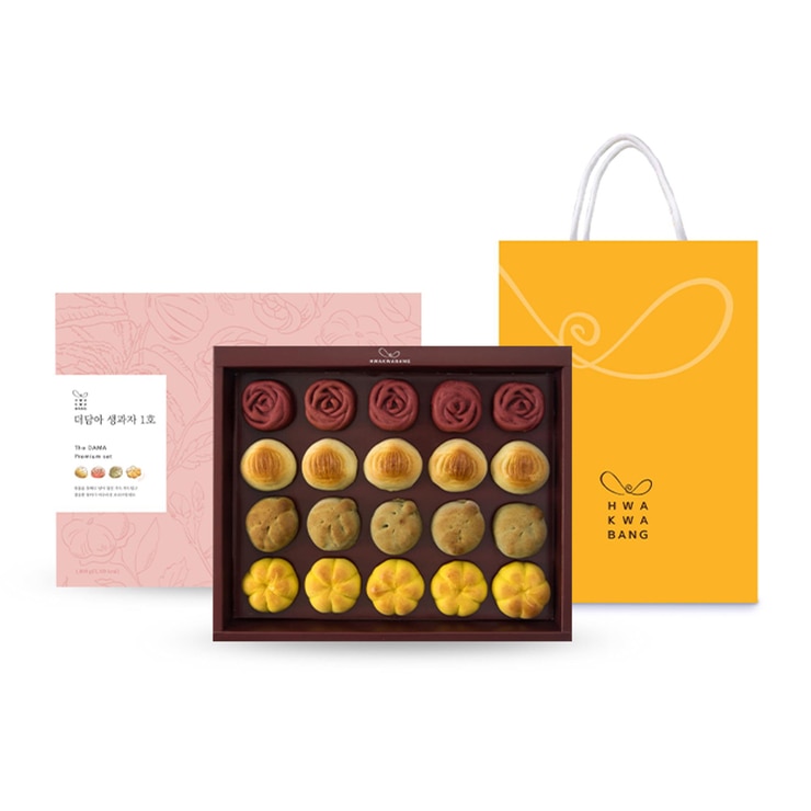 화과방 더담아생과자 1 호 X 5 세트 / 1,000g x 5