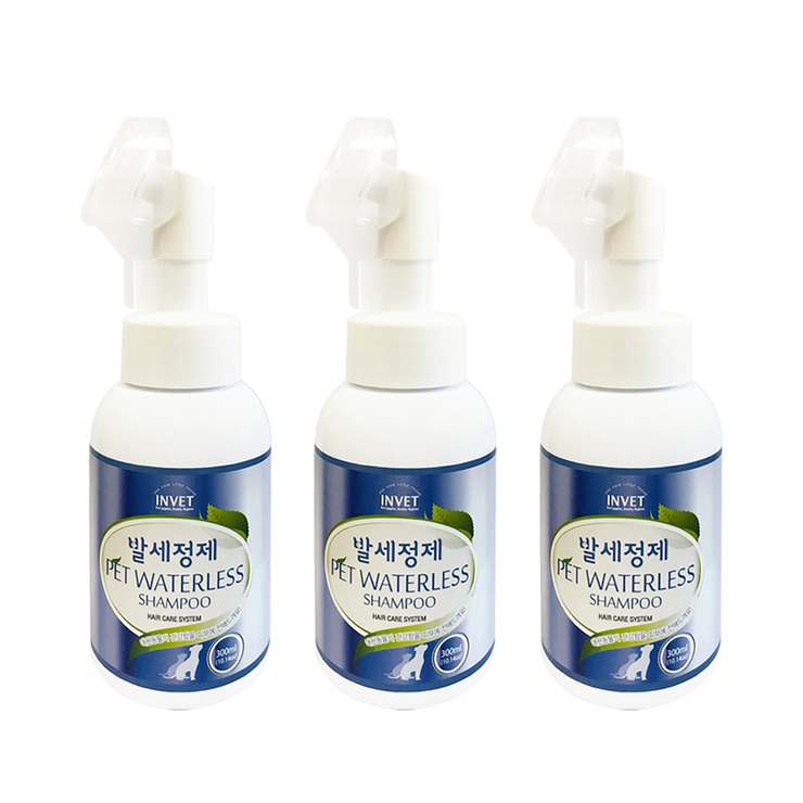 인벳 워터리스 반려동물 발세정제 300ml x 3
