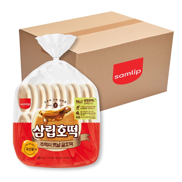 삼립 옛날 꿀호떡 1120g x 4