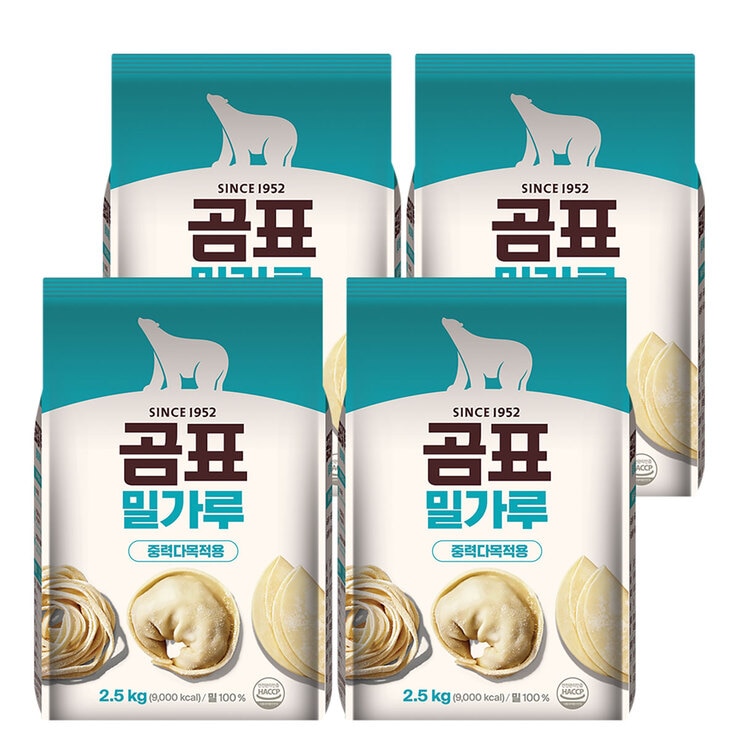 곰표 중력 밀가루 2.5kg x 4