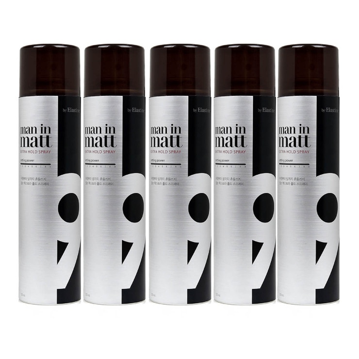 엘라스틴 맨인매트 헤어 스프레이 200ml x 5