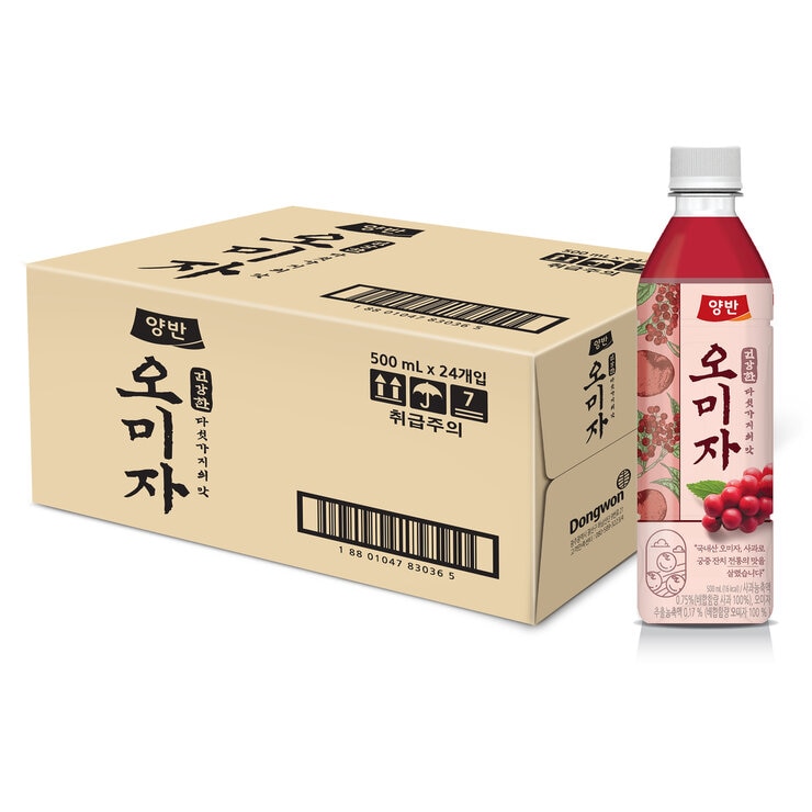 양반오미자차 500ml x 24병