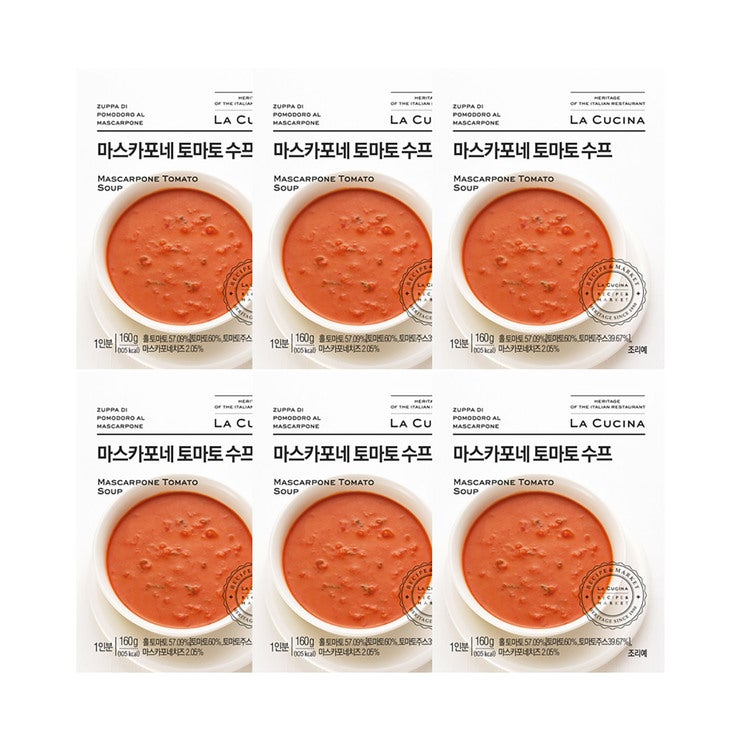 라쿠치나 마스카포네 토마토 수프 160g x 6