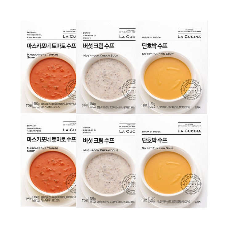 라쿠치나 수프 혼합 160g x 6