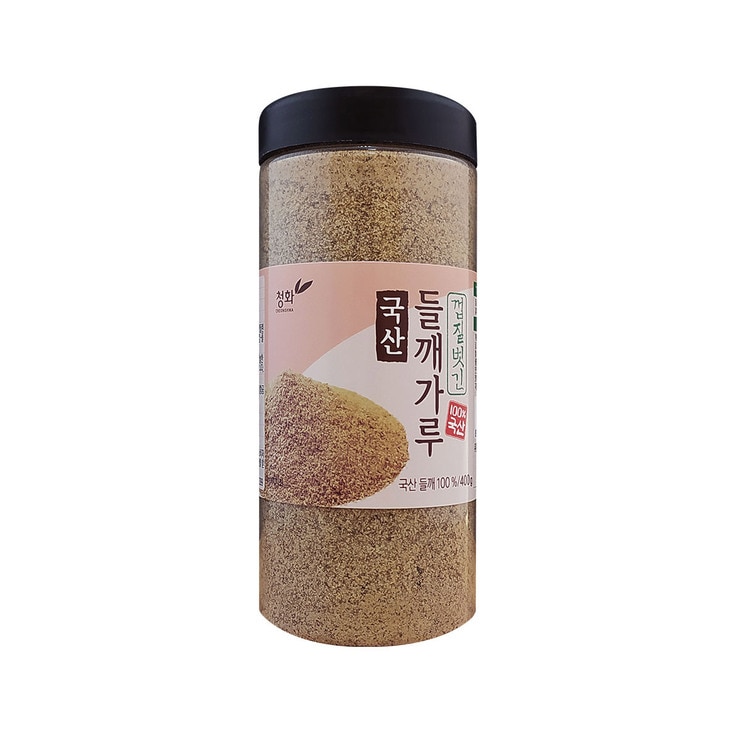 청화 껍질벗긴 국산 들깨가루 400g