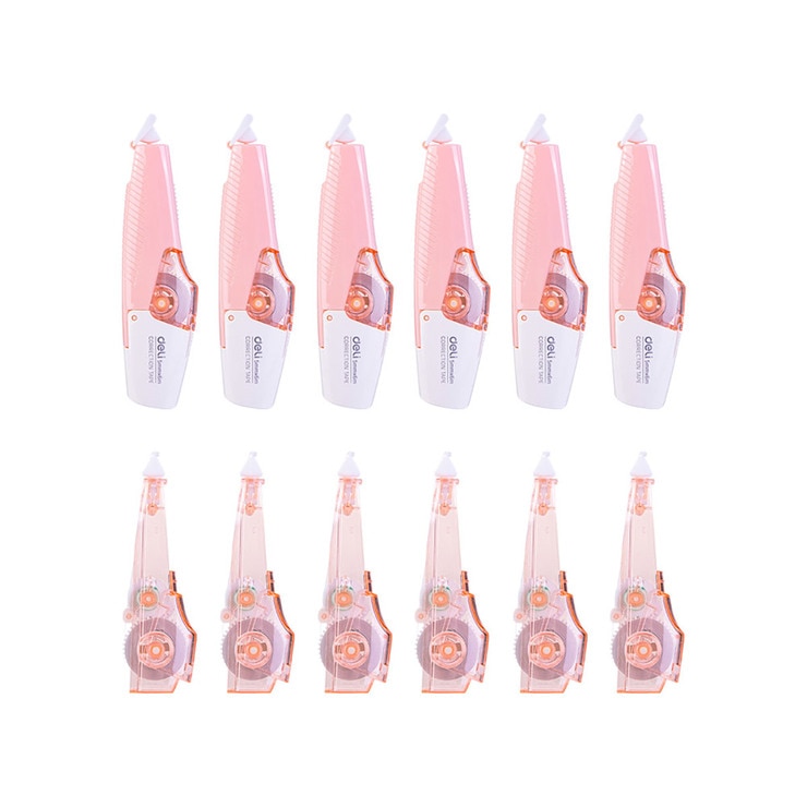 델리 펜타입 수정테이프 세트 6+6개입