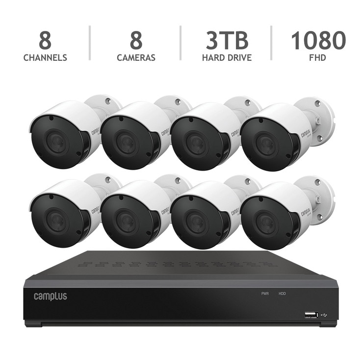 캠플러스 보안카메라 8CH/8CM 200 만화소 / 3TB
