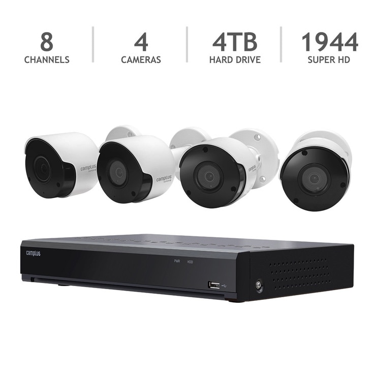 캠플러스 보안카메라 8CH/4CM 500만화소 / 4TB