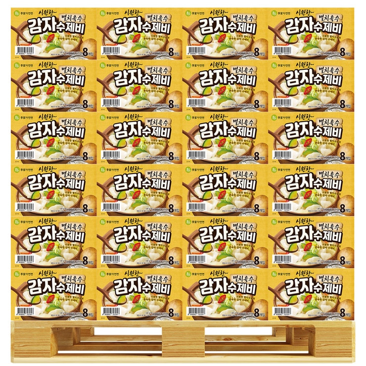 이가자연면감자수제비186.5g x 8 x 120