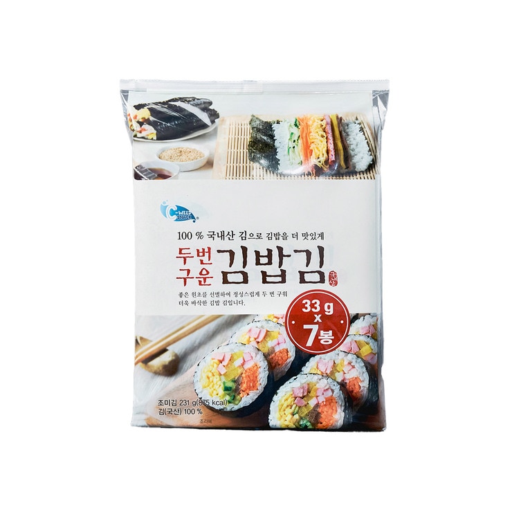 C-WEED 구운 김밥김 33g x 7