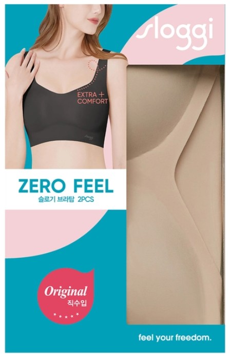 SLOGGI브라탑2매 S,M,L ASIAN SIZE
