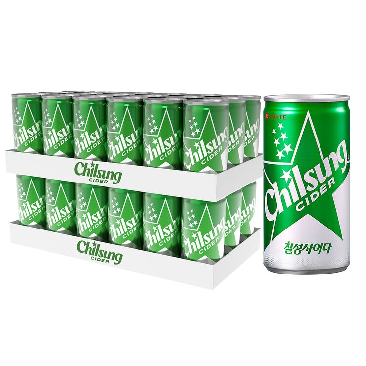 칠성사이다190ml x 30 x 2