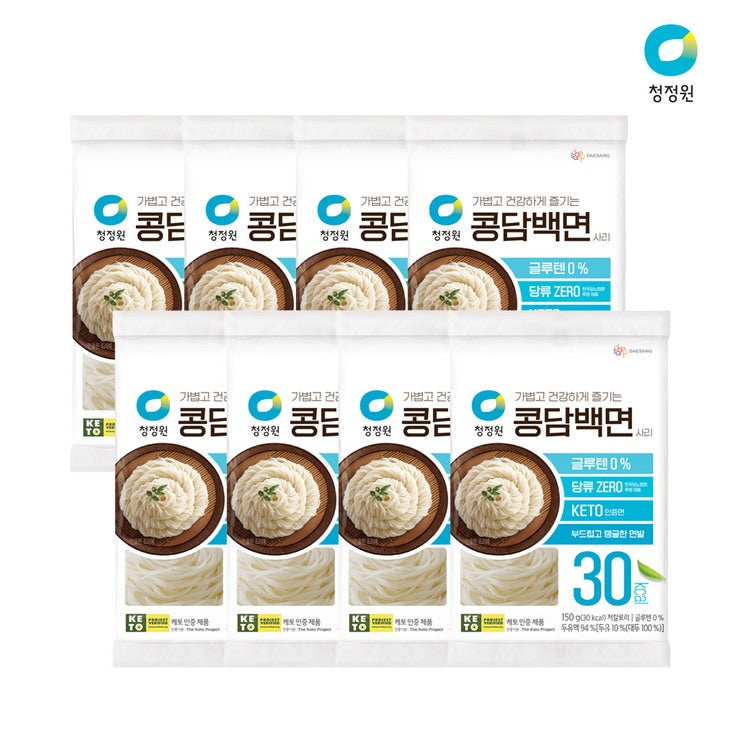청정원 콩담백면 150g x 8ea
