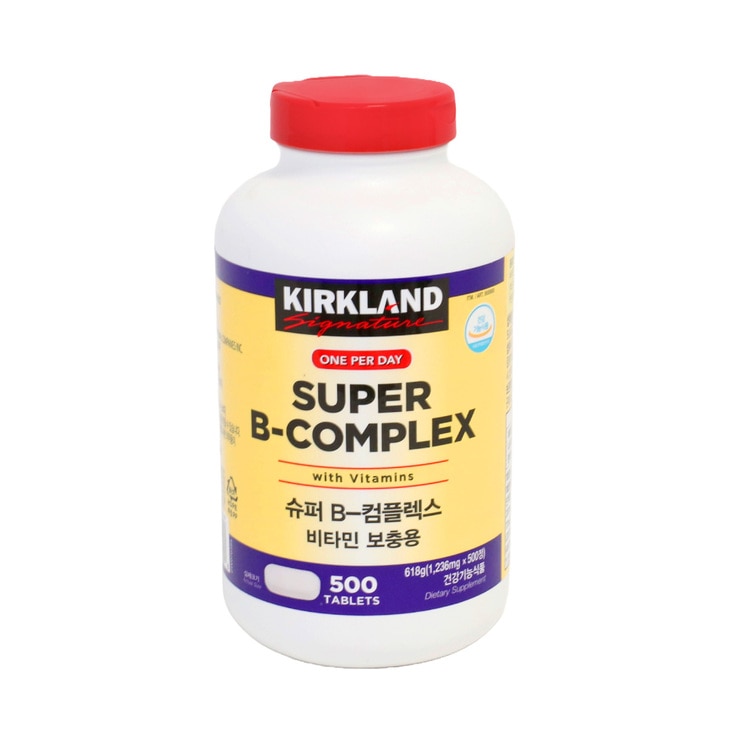 커클랜드 시그니춰 슈퍼 B-콤플렉스1,236mg x 500정