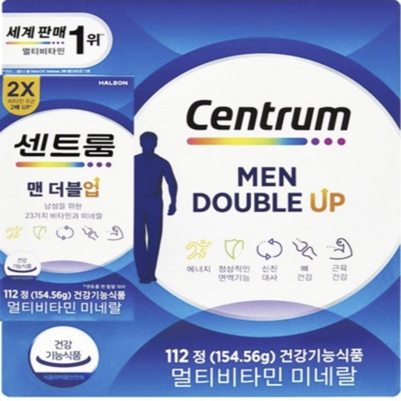 센트룸멀티비타민 맨 더블업 112CT