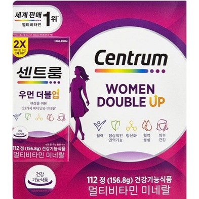 센트룸멀티비타민 우먼더블업 112CT
