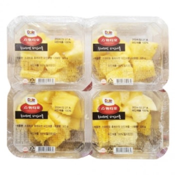 DOLE 컷파인애플(400GX4EA) 원산지: 필리핀