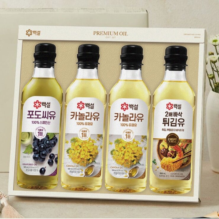 백설 프리미엄 오일 선물세트 17호 X 5 세트
