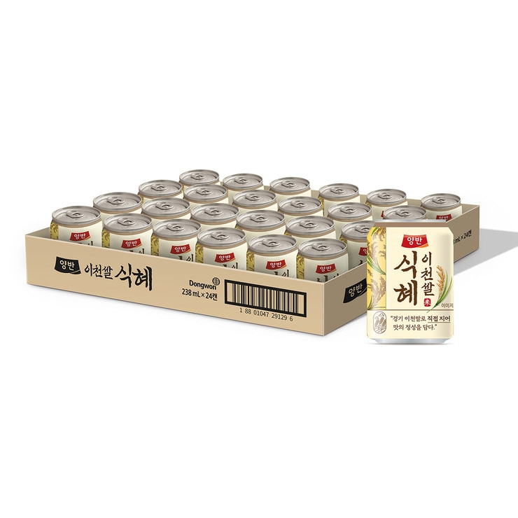 양반 이천쌀 식혜 238ml x 24