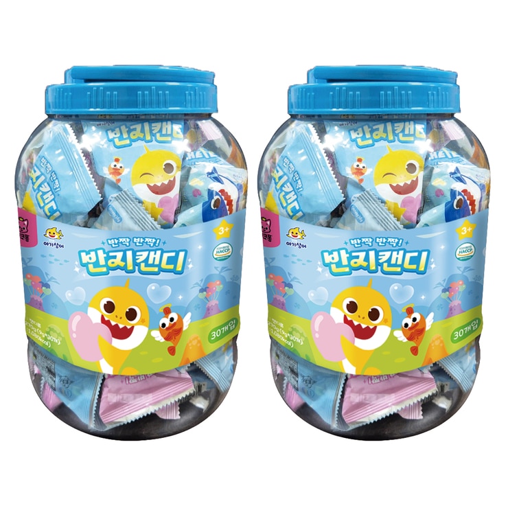 핑크퐁 아기상어 반지캔디 9g x 30 x 2