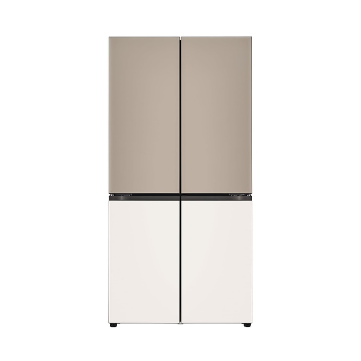 엘지 오브제 매직스페이스 냉장고 870L, 클레이브라운