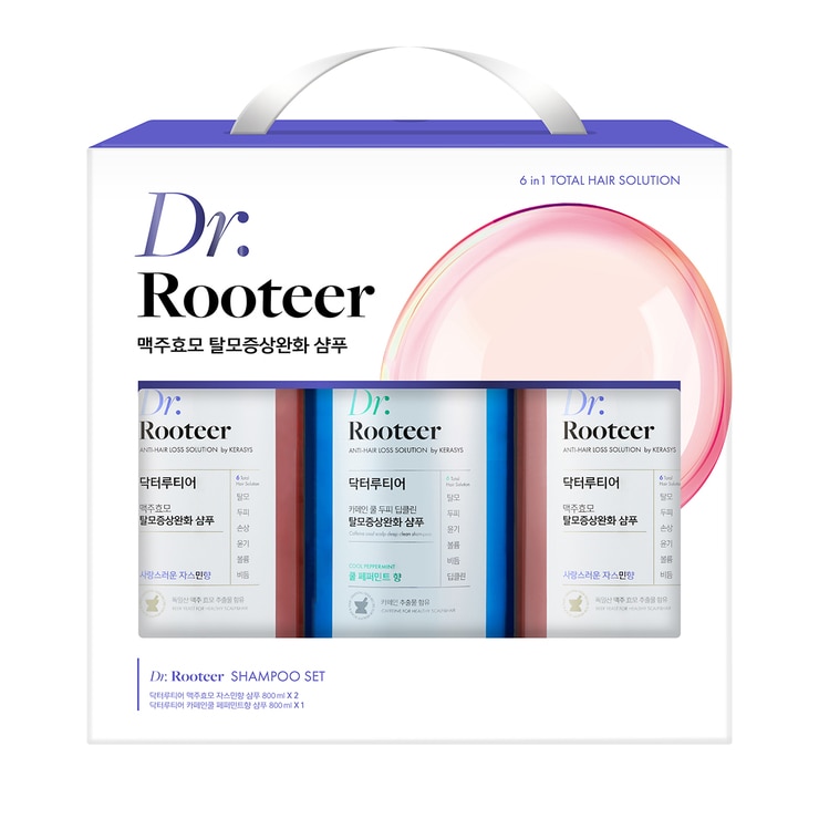 닥터루티어 선물세트 800ml x 3개