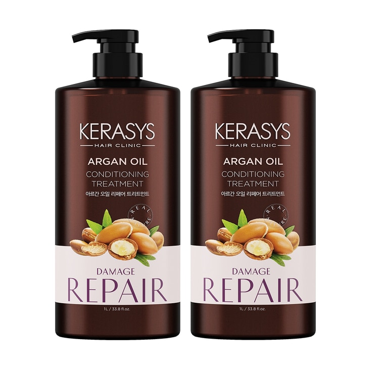 케라시스 아르간 오일 트리트먼트 1L x 2개