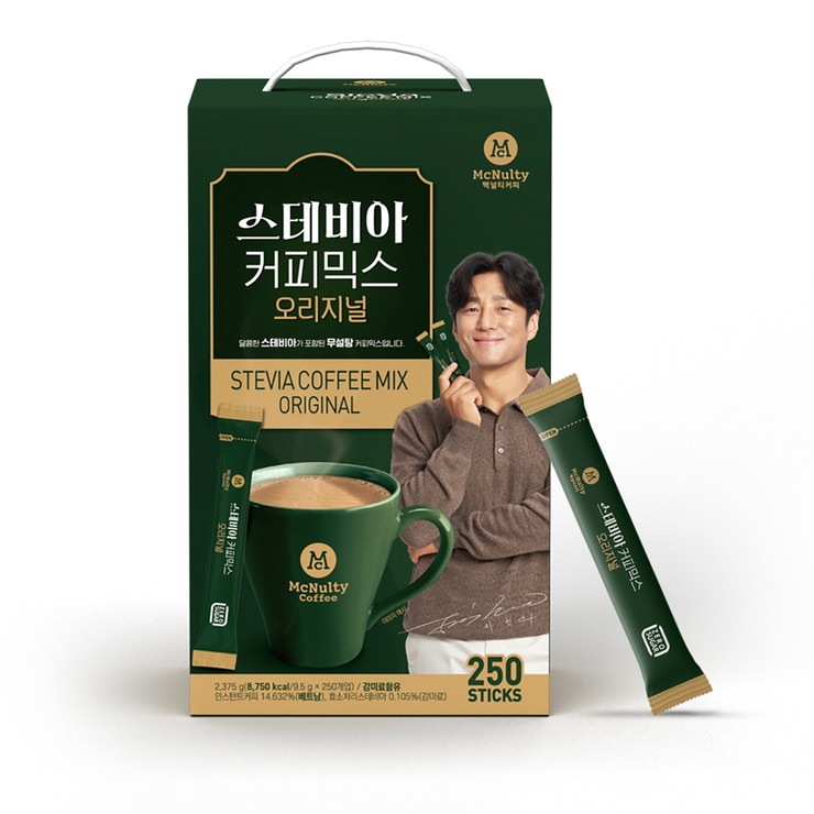 맥널티 오리지널 스테비아 커피믹스9.5g x 250입