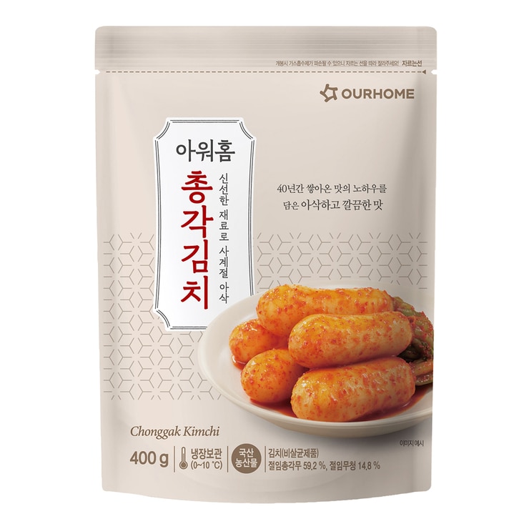아워홈 총각김치 400g x 6