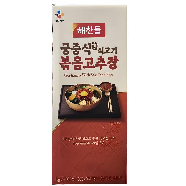 해찬들 궁중식볶음고추장 500g X 2